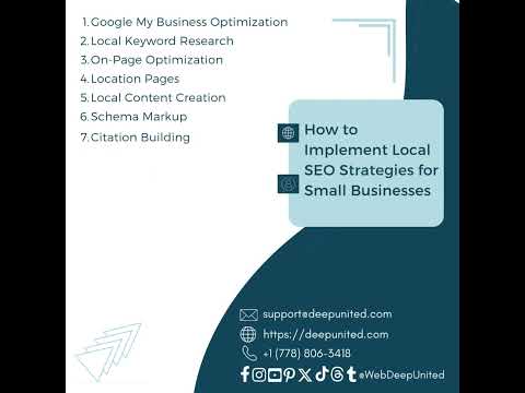 Local SEO Strategies for Small Businesses