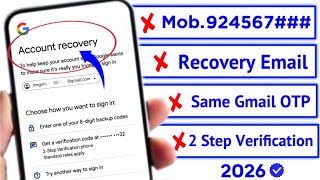 Recover Google Account Without Phone Number Recovery Gmail Account Without Phone Or Email
