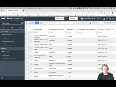 Episode 21 - Update set administration in ServiceNow