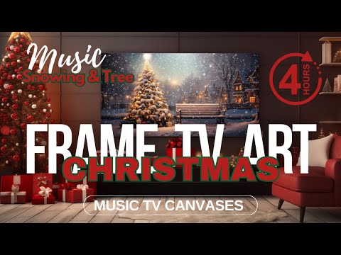 COZY CHRISTMAS MUSIC | ROMANTIC SNOWSCAPE | FESTIVE MELODIES | DIFFERENT BACKGROUNDS #relaxingmusic