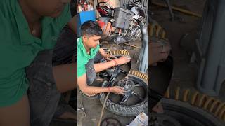 ग्लैमरbs6 चाइनीस पॉकेट रिप्लेस#viralvideo Lalit motorcycle garage#automobile #motorcycle #sortvideo