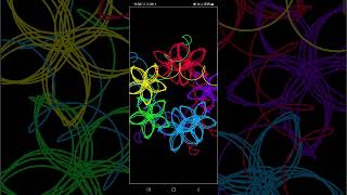 beautiful flower 😍pattern in Python #flowers #art #pythonturtle