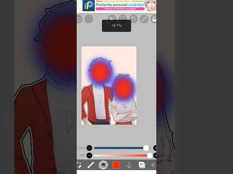 TikTok art hack #tiktok  #art #ibispaintx