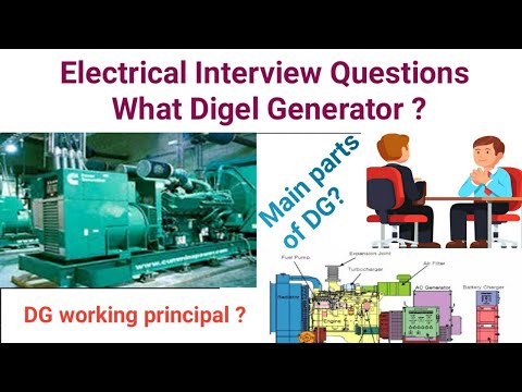 Diesel Generator Important Electrical Questions|DG Interview Questions