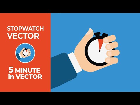 Stopwatch Vector/Illustration on may new channel