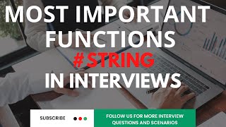 Tableau Tutorial: Working with String Like a Pro | #interview