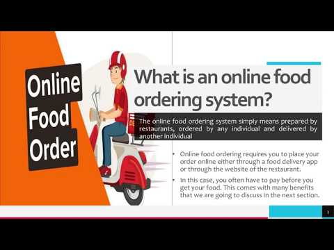 Why online food ordering system is a must for restaurant