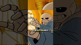 Why Didn’t Sans Get HELP? #undertale #sans #chara #strongerthanyou #tobyfox #ccart