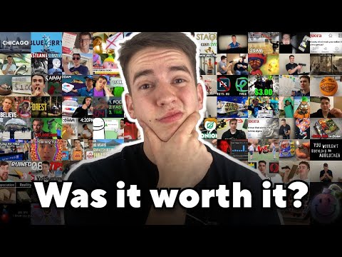I made 100 videos in 1 year, here's what happened
