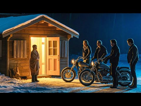Single Mom Shelters 15 Bikers During a Snowstorm — Next Morning, 100 Hells Angels Waited Outside
