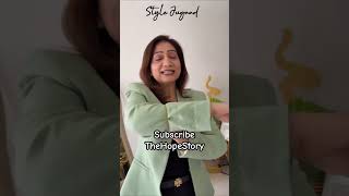 How to shorten your sleeves without stitching | Thehopestory | fashion | Stylingtips | stylehacks