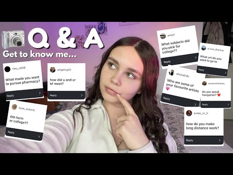 Q&A  🍰  Get to know ME! 𐙚⋆°🦢Content Creation🧷 Personal★🍓 Studying🎀LOVE LIFE...