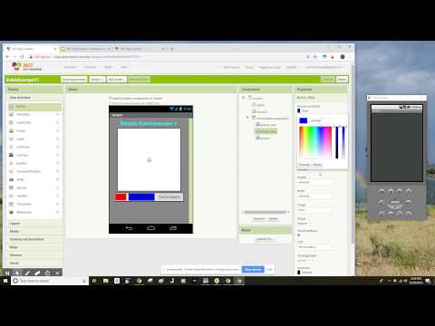 MIT App Inventor - Simple Kaleidoscope Tutorial - Part 1 of 3