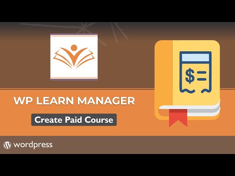 Paid course in WP Learn Manager - Best WordPress LMS plugin for Free