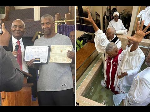 Denzel Washington's Says 'YES' To GOD #ministry #church