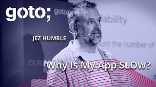 Why Is My App SLOw? Defining Reliability in Platform Engineering • Jez Humble • GOTO 2023