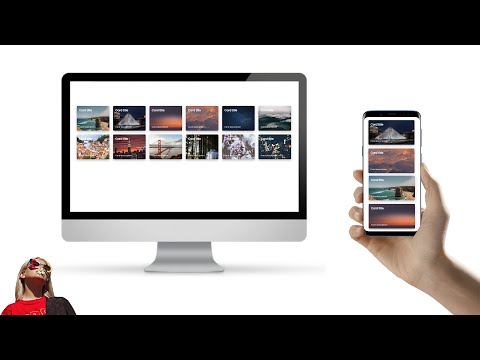 Responsive cards without Media Queries CSS only