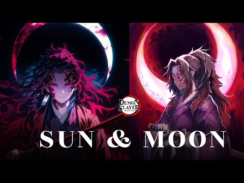 Kokushibo and Yoriichi - Sun & Moon「 ASM 」( Lyric Video )