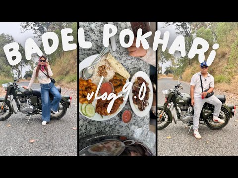 Nuwakot view point|| Badel Pokhari restaurant visit vlog|| Happy Holi😁