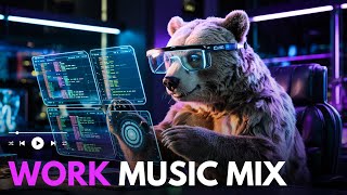 Productive Work Music — Deep Future Garage Mix for Concentration, Coding and Programming
