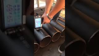 Kelier handheld inkjet printer H6S  H6SP how to print on tube pipe white ink