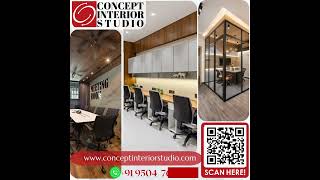 Modern Office Interiors – Smart & Productive Workspaces
