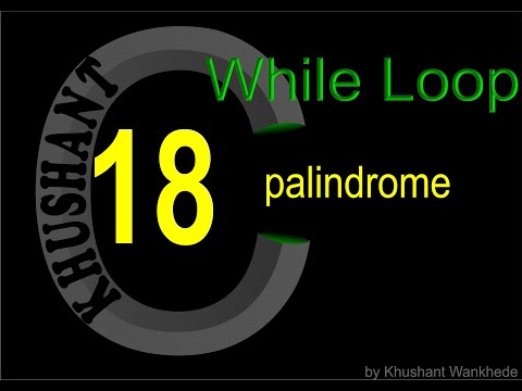 pallindrome | by khushant