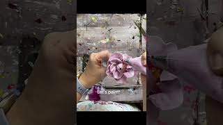 #abstractacrylicpainting #thickpaint #thickacrylic #flowerartwork #3dpainting