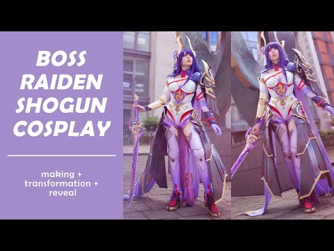 Making of Boss Raiden Shogun