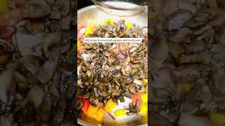 mushroom capsicum fried rice #vegfriedrice #lunchbox #easyandquickrecipe#simpleandeasy#yummy#shorts