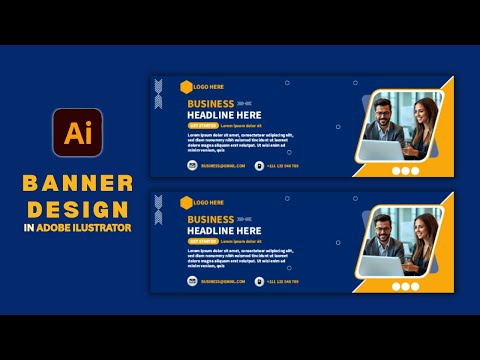 Create Stunning Banner Designs in Minutes! | Adobe Illustrator 2025 Tutorial