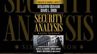 Security Analysis – Benjamin Graham & David Dodd