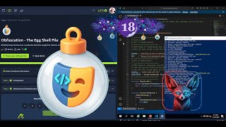 TryHackMe Obfuscation - The Egg Shell File - Advent of Cyber 2025