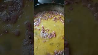 Sunday breakfast, chopped ham & egg#cookathome #eatathome