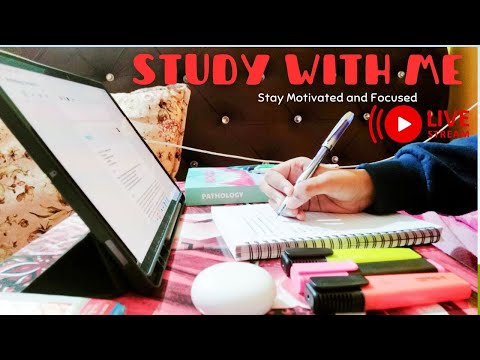 5 -HOUR DEEP FOCUS | Med Student | Pomodoro 90/15 | Fire crackling 🔥|
