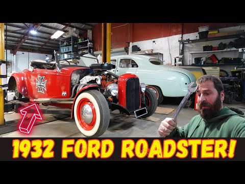 SURVIVOR 1932 FORD ROASTER HOTROD!!  REBUILD EP 01