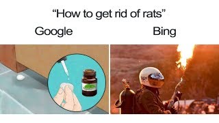 Google vs Bing Meme Compilation