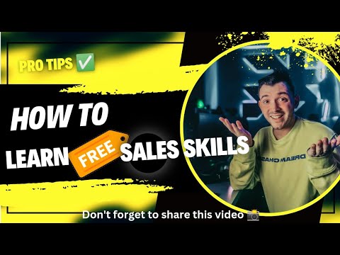 how to learn free sales skills,how to learn selling