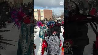 Watch demonstrators protest against ICE in Minneapolis