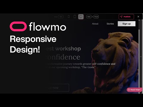 Getting started with responsive design in Flowmo