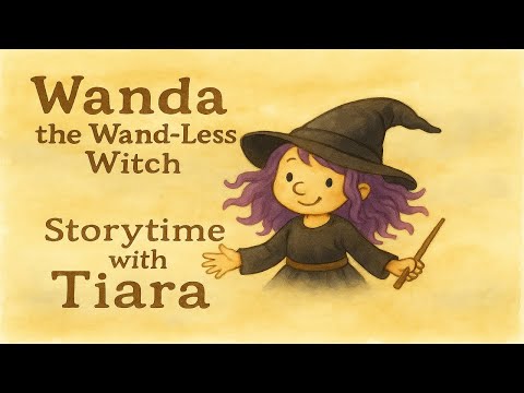 Wanda the Wand-less Witch | Storytime with Tiara | Short Story for Kids