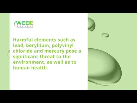 DISPOSE OF WEEE WASTE CORRECTLY, FOR THE SAKE OF YOUR HEALTH & YOUR ENVIRONMENT