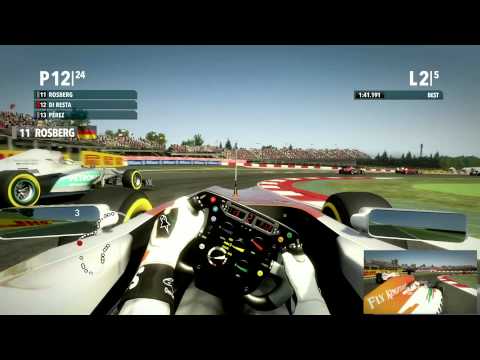 F1 2012 Catalunya Spain  Quick Race