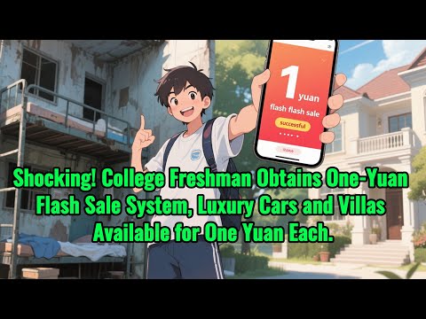 At the start of my freshman year, there's a one-yuan flash sale system.