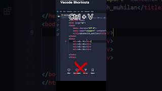 VS Code Shortcut You Must Know! 💻 Move Lines Like a Pro (Alt + ↑ / ↓)
