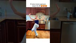 It’s NOT AI!! 🤖 #viral #aidance #aitrend