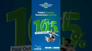 Earn 10.5% Profit Monthly with ZERO Minimum Balance | Khushhali Bachat Plus