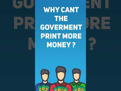 Why can’t the government print more money? #finance101 #financialliteracy #moneyprinting #india