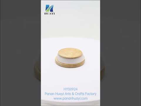 100ml High Borosilicate Jar Seal Bamboo Lids