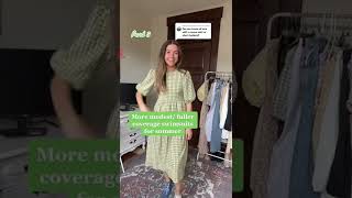 #swimsuits #modestclothing #modestfashion #summer swim dress, one piece swimsuit dress, modest swim